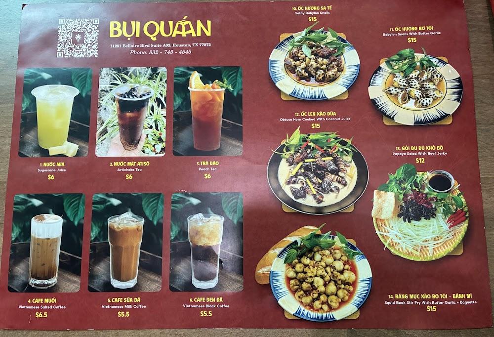 BỤI QUÁN Menu image 3